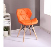 Ghế Eames bọc da đệm tam giác GLM12