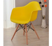 Ghế Eames có tay chân gỗ GLM14